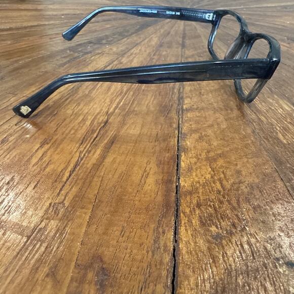 RueDuFour Jacques 410 Gray Black Smoke 54-18-145 Cateye Eyeglasses Frames main image 5